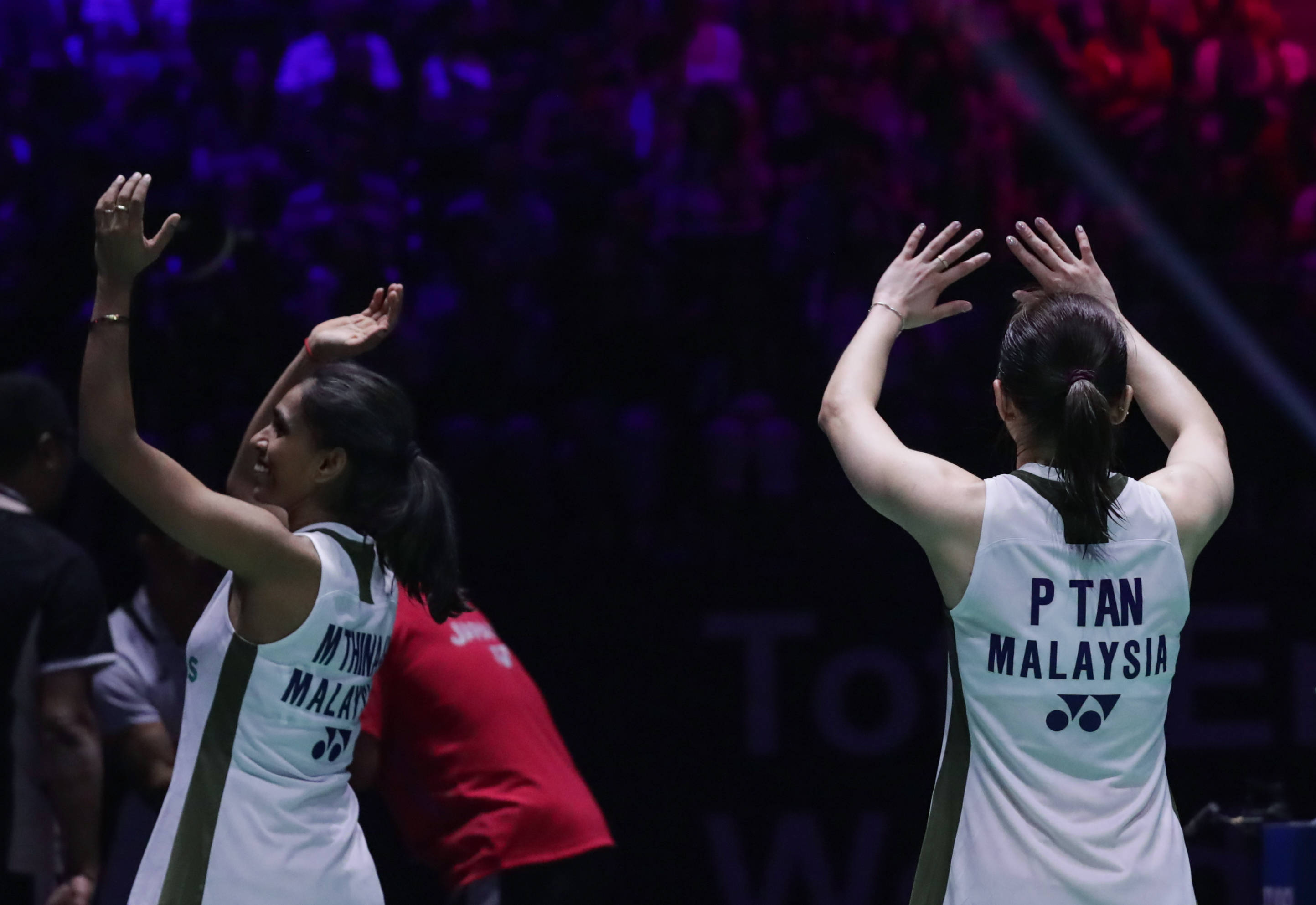 马来西亚羽毛球队鏖战日本羽毛球队，戴资颖关键制胜