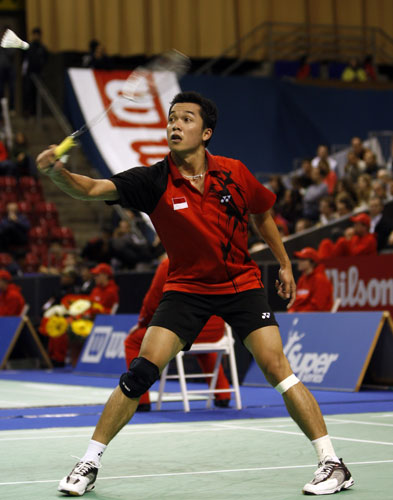 法国羽毛球队绝杀泰国羽毛球队，陶菲克惊艳世界